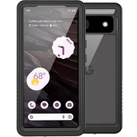 Vodotěsné pouzdro IP68 pro Google Pixel 7a, černé