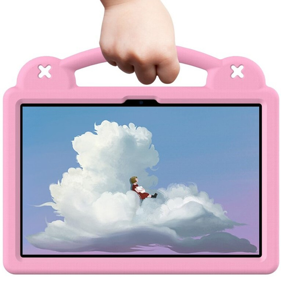 Dětské pouzdro pro Lenovo Tab M11, Cute Patterns, se stojánkem, růžové