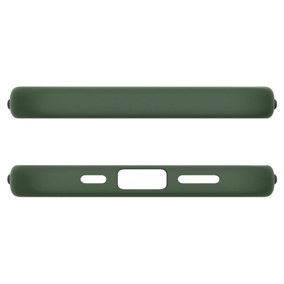 Spigen pouzdro pro iPhone 16E, Nano Pop MagSafe, zelené + tvrzené sklo 9H