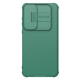 Pouzdro pro Samsung Galaxy A55 5G, obrněné Nillkin, CamShield Pro, zelené