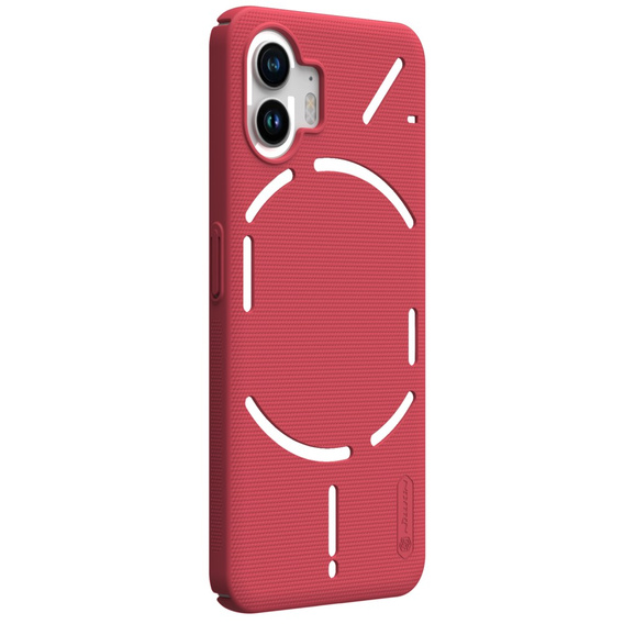 Pouzdro NILLKIN pro Nothing Phone (2), Super Frosted Shield Case, červené