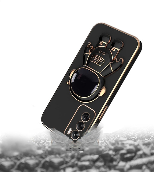 Pouzdro pro Oppo Reno 12, Astronaut, černé