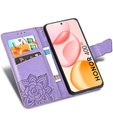 Klopové pouzdro pro Honor 400 5G, Butterfly, fialové