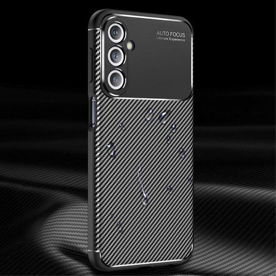 Pouzdro pro Samsung Galaxy M34, Carbon Gel, černé