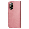 Klopové pouzdro pro Realme C67, Leather Wallet, růžové rose gold