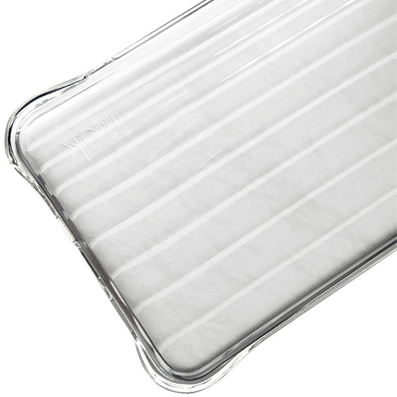 IMAK pouzdro pro Motorola Moto G85 5G, Stripe Dropproof, průhledné