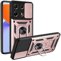 Pouzdro pro Infinix Note 30 Pro, CamShield Slide, růžové rose gold