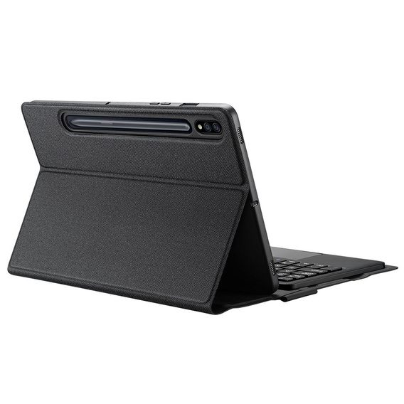 Pouzdro + klávesnice Samsung Galaxy Tab S7 / S8, Dux Ducis Magnetic Keyboard, černé