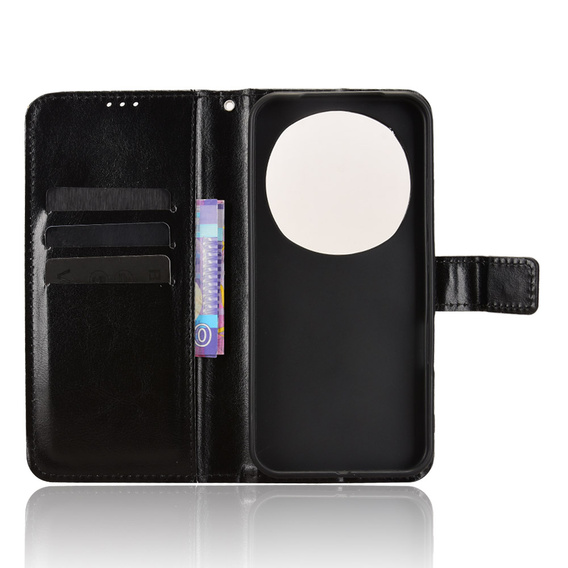 Pouzdro s klopou Crazy Horse Wallet pro Honor Magic 8 Pro