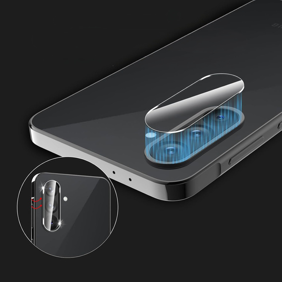 Tvrzené sklo na fotoaparát pro Samsung Galaxy A36, průhledné