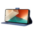Klopové pouzdro pro Xiaomi Redmi Note 13 5G, Wallet Smart Magnet, modré