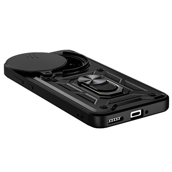 Pouzdro pro Realme 14 Pro 5G, CamShield Slide, černé