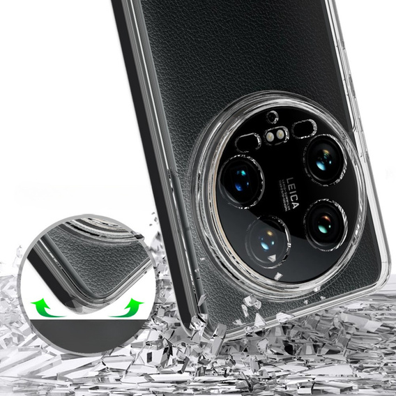 Pouzdro pro Xiaomi 14 Ultra, Fusion Hybrid, průhledné
