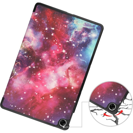 Pouzdro pro Realme Pad 10.4, Smartcase, galaxy