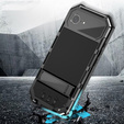 Pancéřové pouzdro pro iPhone 16E, R-JUST, černé