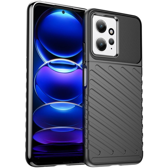 Pouzdro pro Xiaomi Redmi Note 12 4G, Thunder, černé