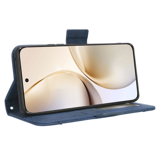 Klopové pouzdro pro Realme 14 Pro 5G, Card Slot, námořnicky modré