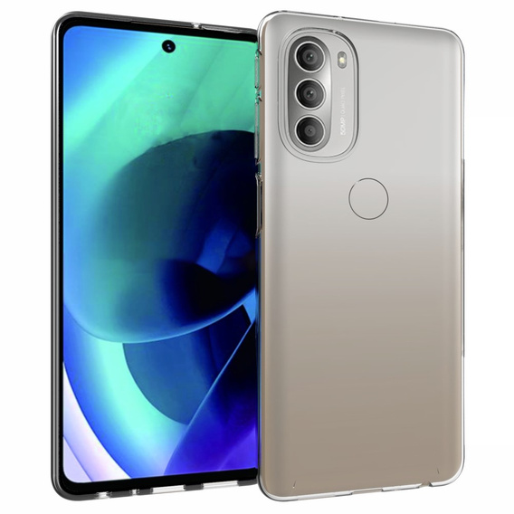 Tenké pouzdro pro Motorola Moto G51 5G, Slim, průhledné