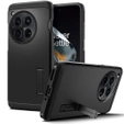 Ochranný kryt Spigen Tough Armor pro OnePlus 12 (černý) – pancéřová ochrana se stojánkem