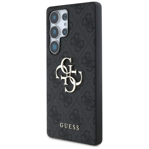 Pouzdro GUESS pro Samsung Galaxy S25 Ultra, 4G Big Metal Logo, černé