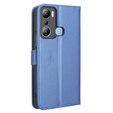 Klopové pouzdro pro Infinix Hot 20i, Wallet Smart Magnet Case, modré