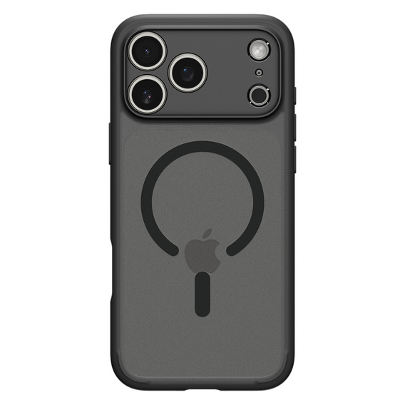 Spigen Ultra Hybrid MagSafe pouzdro pro iPhone 17 Pro, Frost Black