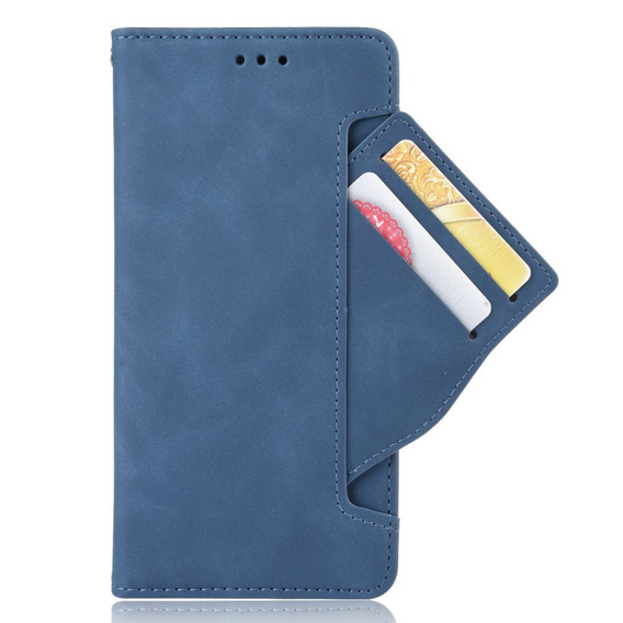 Klopové pouzdro pro Oppo Reno5 Lite, Card Slot, modré