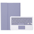 Pouzdro + klávesnice Xiaomi Pad 6 / 6 Pro, Touchpad, fialové
