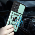 Pouzdro pro Oppo A78 5G, CamShield Slide, zelený