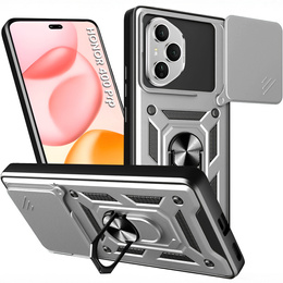 Pouzdro pro Honor 400 Pro 5G, CamShield Slide, stříbrné