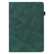 Pouzdro s klopou pro Xiaomi Redmi Pad SE 11", flower, zelené