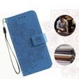Klopové pouzdro pro Xiaomi Redmi Note 13 5G, Mandala, modré