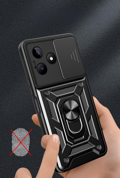 Pouzdro pro Realme C63, CamShield Slide, černé