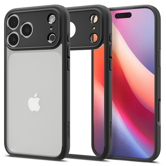 Spigen Ultra Hybrid Case pro iPhone 17 Pro Max, matně černý