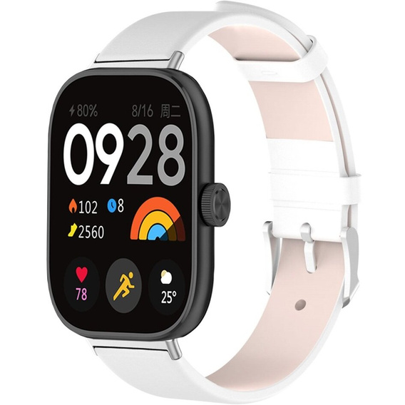 Kožený řemínek pro Xiaomi Redmi Watch 4 / Smart Band 8 Pro