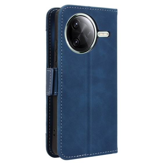 Klopové pouzdro pro Xiaomi Poco F7 Pro, Card Slot, námořnicky modré