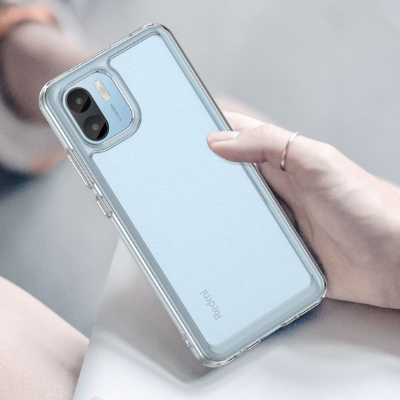 Pouzdro pro Xiaomi Redmi A1 4G / A2 4G, Fusion Hybrid, průhledné
