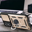 Pouzdro pro Oppo A17, CamShield Slide, zlaté