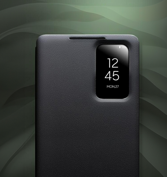 Kožené pouzdro s klopou QIALINO pro Samsung Galaxy S25 Ultra