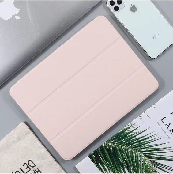 Pouzdro pro iPad Air 13" 2025/2024 (7/6 gen.), Smartcase s prostorem pro stylus, růžové