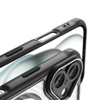Pouzdro pro iPhone 16, Fusion Hybrid Carbon, pro MagSafe, černé