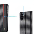 Flipové pouzdro pro Samsung Galaxy A26, Carbon LC.IMEEKE, černé