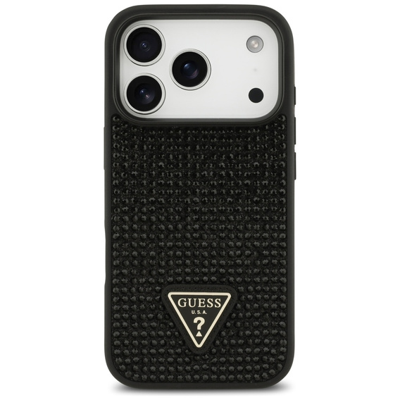 Pouzdro GUESS Rhinestone Triangle Logo pro iPhone 17 Pro