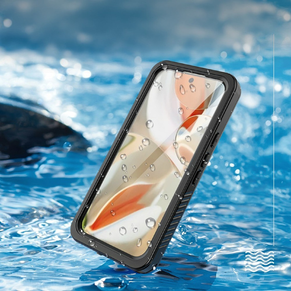 Vodotěsné pouzdro IP68 pro Google Pixel 9, Redpepper, černé