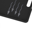 Pouzdro pro Samsung Galaxy Tab S10+ Plus, Smartcase s prostorem pro stylus, černé