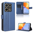 Klopové pouzdro pro Infinix Note 30 Pro 4G, Wallet Smart Magnet, modré