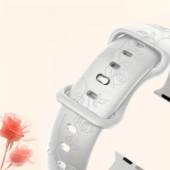 Silikonový řemínek pro Apple Watch 1/2/3/4/5/6/7/8/9/SE/ULTRA/ULTRA 2 42/44/45/49MM
