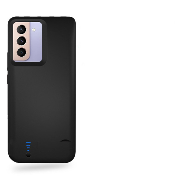 4800mAh bateriové pouzdro pro Samsung Galaxy S21, černé
