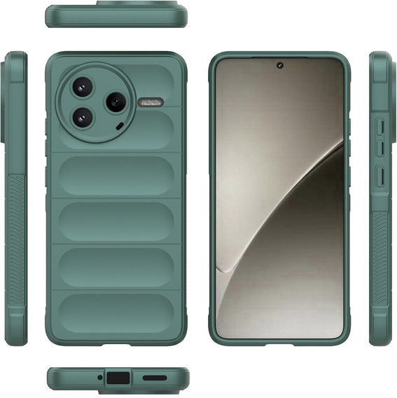 Pouzdro pro Xiaomi Poco F7 Pro, Gaming Shockproof, zelené