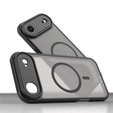 Matné pouzdro pro iPhone Air, pro MagSafe, s ochranou fotoaparátu, matně černé